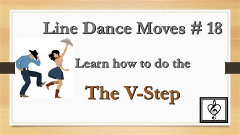 Line Dance Moves #18 - Learn the V Step - YouTube