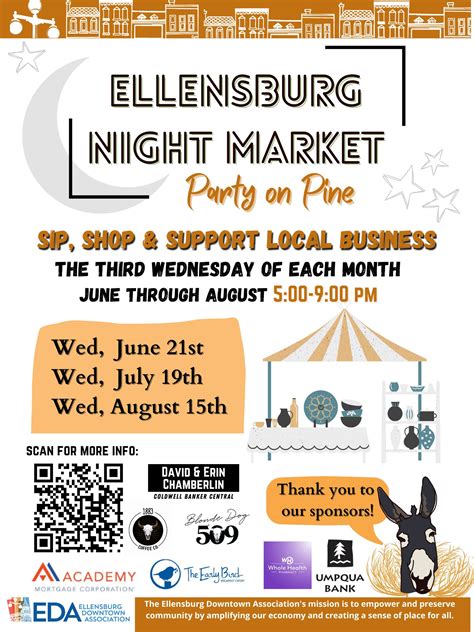 ELLENSBURG NIGHT MARKET | Ellensburgdowntown