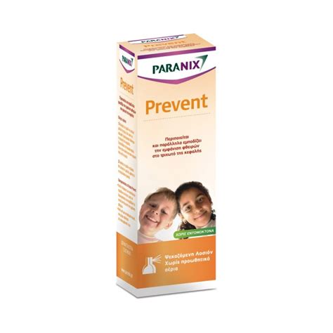 Paranix Prevent Head Lice-Prevention spray 100ml - Mother & Baby from ...