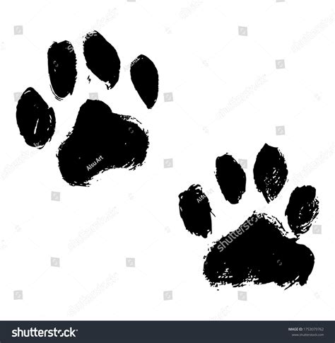 How Do You Ink A Dogs Paw Print