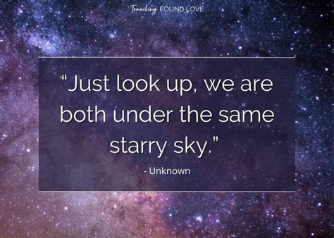 95+ Best Night Sky Quotes for a Starry Night - Traveling Found Love