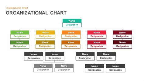 Organizational Chart Hierarchy Templates for PowerPoint and Keynote