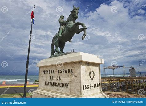 Equestrian Statue To the General Gregorio Luperon in Puerto Plata ...