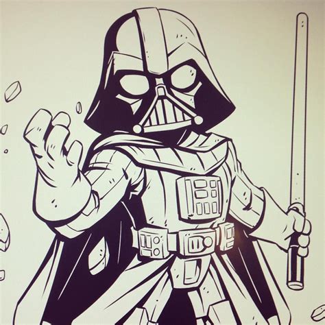 The Art of Derek Laufman | Star wars art drawings, Star wars drawings ...