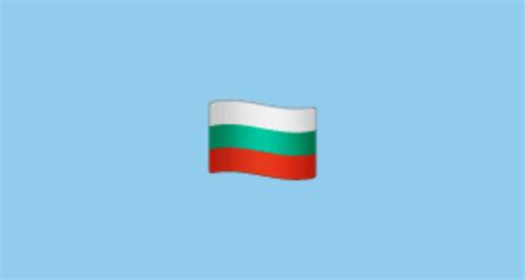 🇧🇬 Bandera: Bulgaria Emoji on WhatsApp 2.17