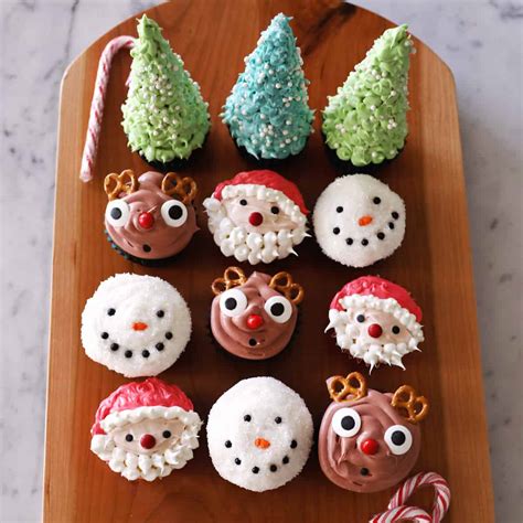 Christmas Cupcakes - Easy Ideas - Ethical Today