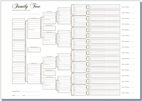 Printable Fillable Editable Family Tree Template | Template-two.vercel.app