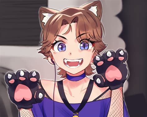 jerma985 and catboy jerma (jerma985) drawn by pon_fresh | Danbooru