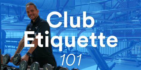 Club Etiquette 101 - PLAYBOOK by Chelsea Piers