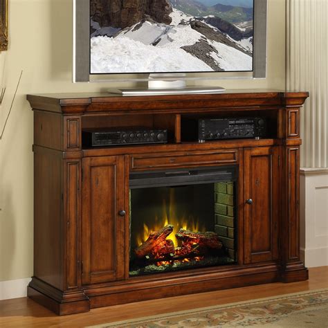 Legends Furniture Berkshire TV Stand with Electric Fireplace & Reviews ...