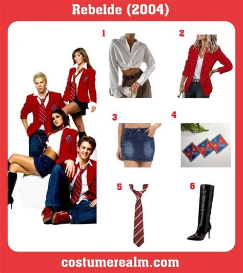 Rebelde Girls Costume, DIY Halloween Costume Guides