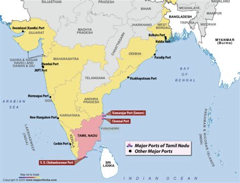 List of Major important ports in India - Rau's IAS