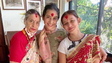 Manisha Koirala shares pics from her traditional Dussehra celebration ...