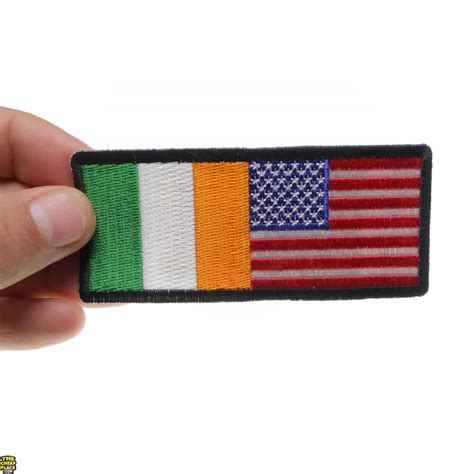 Irish American Flag Patch | International Flags -TheCheapPlace