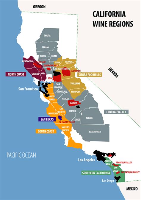 An Introduction to California Wines | California wine, Wine and Wine ...