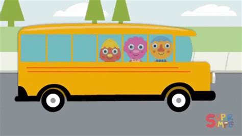 Wheels On The Bus GIFs - Get the best GIF on GIPHY