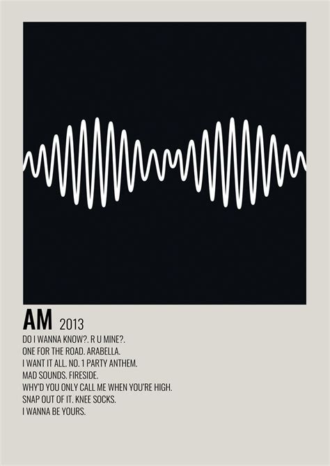 Arctic Monkeys - AM | Music poster design, Vintage music posters, Movie ...