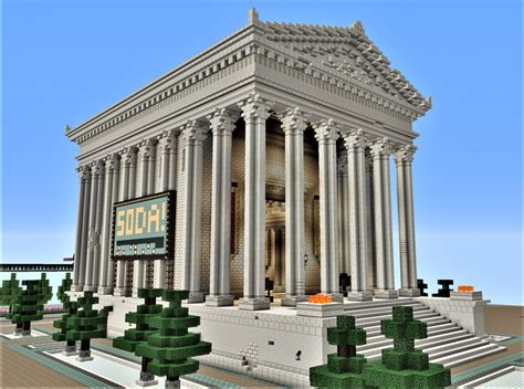 Corinthian Roman Temple Minecraft Map