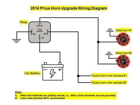 Horn Relay Diagram