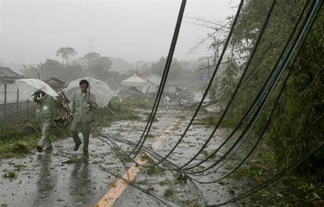 IN PHOTOS: Aftermath of Disastrous Typhoon Hagibis in Japan