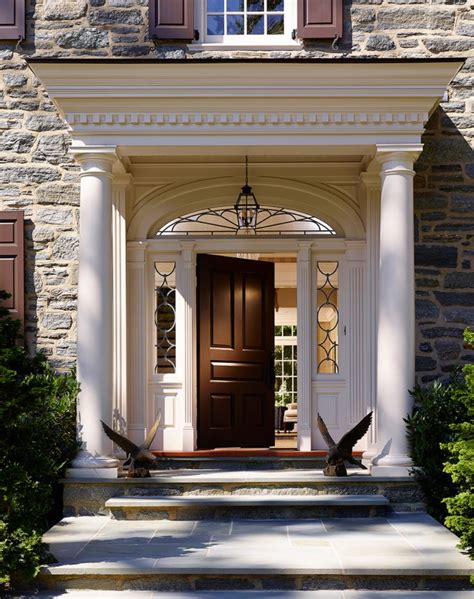 20+ Front Entry Portico Designs