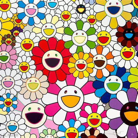 Takashi Murakami Flower Prints | Kumi Contemporary Japanese Art