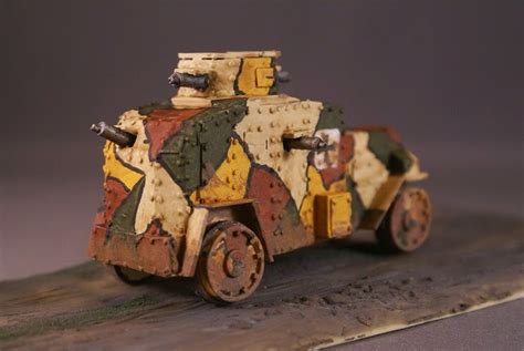 Miniature Mayhem: WW1 German Armoured Car and of course...Pirates!