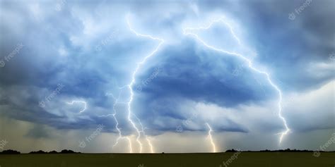 Premium Photo | Thunderstorm clouds