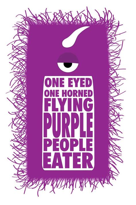 purple people eater by L4n3 on deviantART | People eater, Purple ...