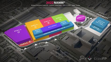 NAMM 2022 in Anaheim Convention Center