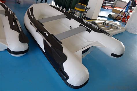 Inflatable Boat for Fishing with Fiberglass Floor - Buy Raft from ...