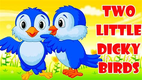 Two Little Dicky Birds | Cartoon Animation Rhymes & Songs for Children ...