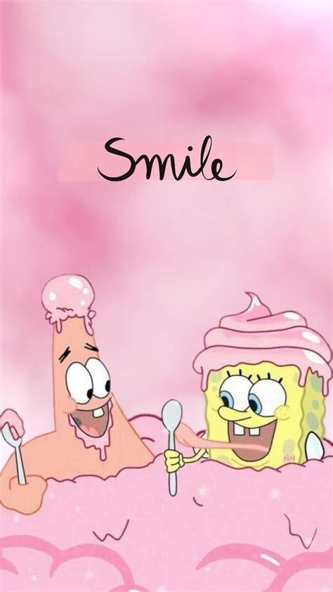 Wallpaper Sponge bob and patrick pink | Pink wallpaper cartoon, Cartoon ...