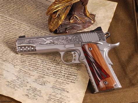 Kimber 1911 Custom Engraved by Altamont