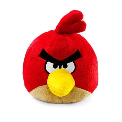 Angry Birds 5" Plush Stuffed Toy No Music - Red Bird Girl" - Walmart.com