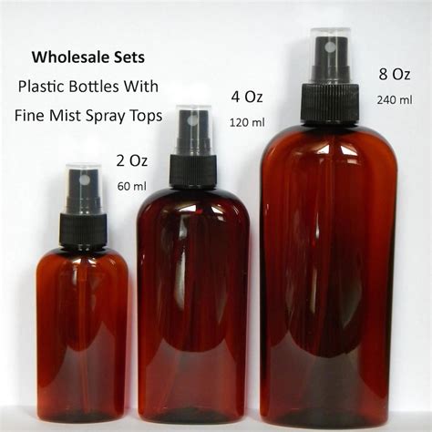 Plastic Spray Bottles 2 Oz Bottles 4 Oz Bottles 8 Oz - Etsy