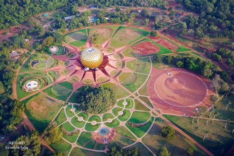 Matrimandir and Peace Area | Auroville