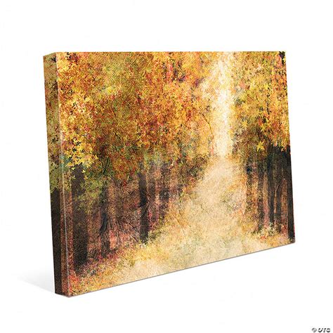 Creative Gallery "Fall Forest" 30x40 Canvas Wall Art Print | Oriental ...