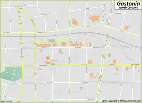 Gastonia Map | North Carolina, U.S. | Discover Gastonia with Detailed Maps
