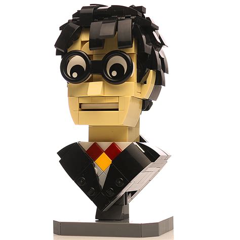 Instructions for Custom LEGO Harry Potter Bust – Build Better Bricks