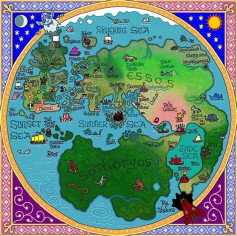 Wonderful, Stylized Maps of GRRM's 'A Song of Ice and Fire' - A Dribble ...