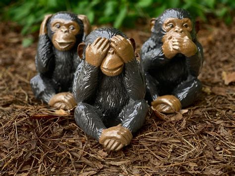 buy them safely Quality assurance 3 Wise Monkeys Speak See Hear No Evil ...