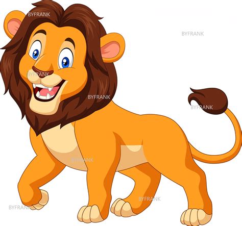 Happy Lion / Clipart Lion / Safari Jungle / Digital Download / - Etsy