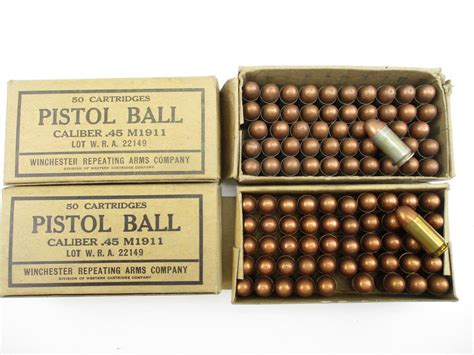 MILITARY .45 ACP AMMO LOT - Switzer's Auction & Appraisal Service