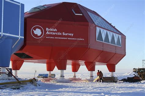 Antarctic research station - Stock Image - C011/3240 - Science Photo ...