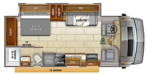 Winnebago Class C Motorhome Floor Plans | Floor Roma