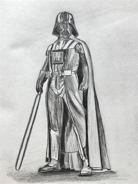 Darth Vader sketch :)! : r/StarWars