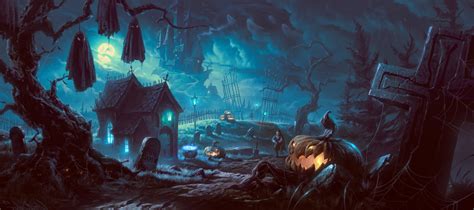 Halloween Fantasy Wallpapers - Wallpaper Cave