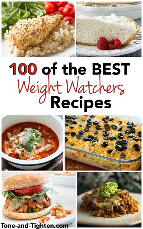 100 of the Best Weight Watchers Recipes