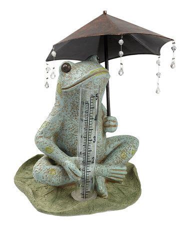 Grasslands Road Frog Rain Gauge | Rain gauge, Frog decor, Whimsical decor